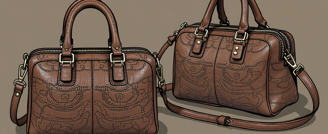 The Embossed Leather Fashion