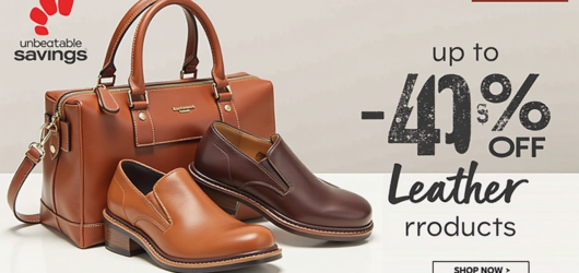 Unbeatable Savings: Up to 40% Off Leather Products