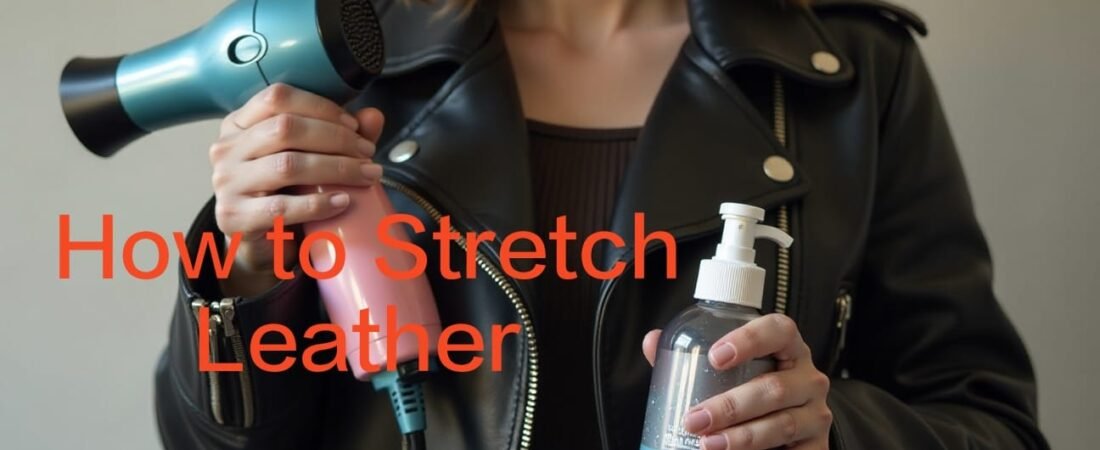 How to stretch leather