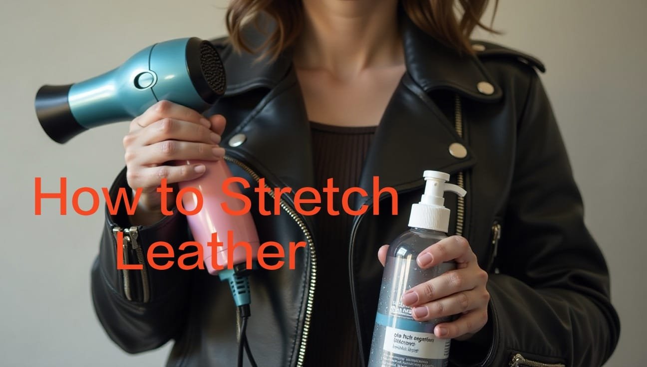 How to stretch leather