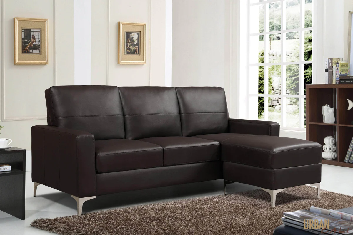 Affordable Faux Leather Sectional Sofas