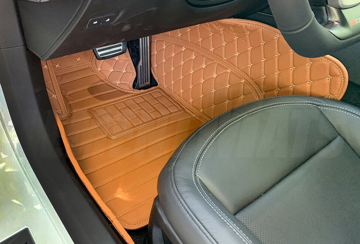 Stylish Leather Floor Mats