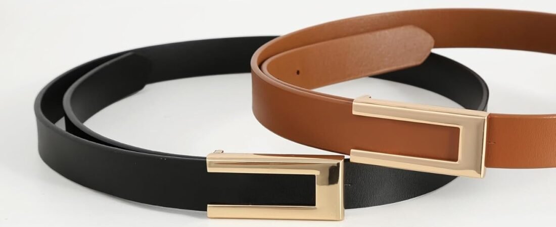Thin Leather Belts for Summer Outfits