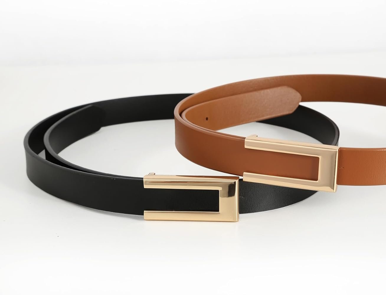 Thin Leather Belts for Summer Outfits