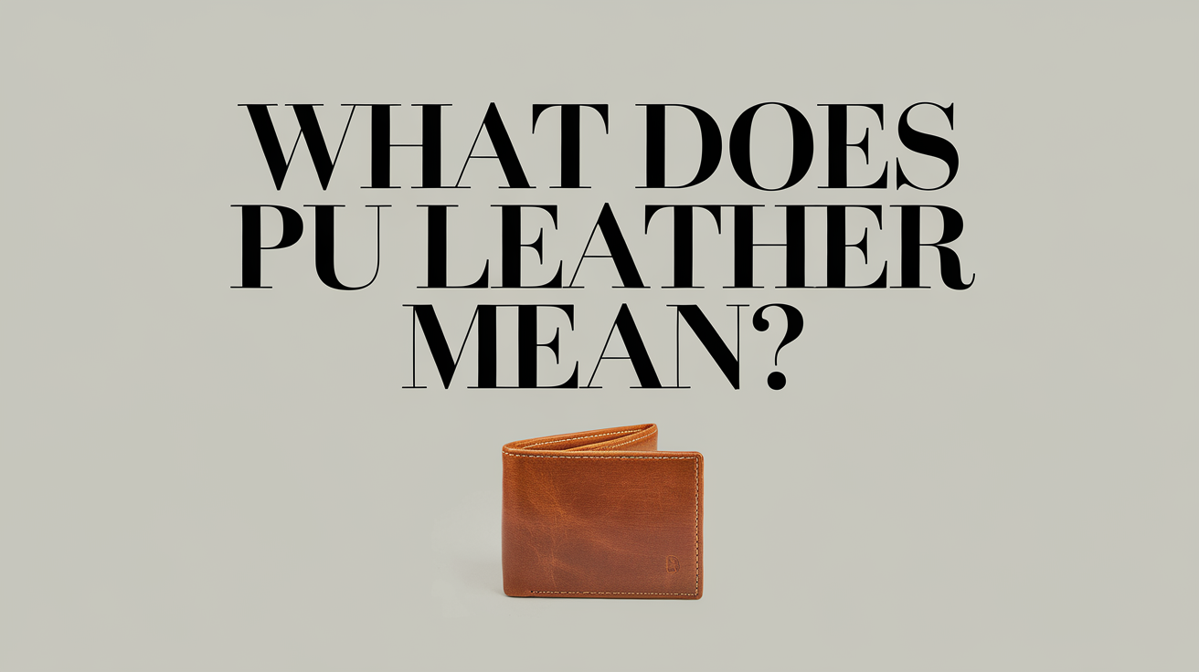 What Does PU Leather Mean Simple Guide for Everyday Use