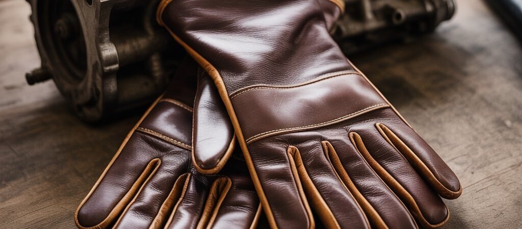 Leather Palm Gloves