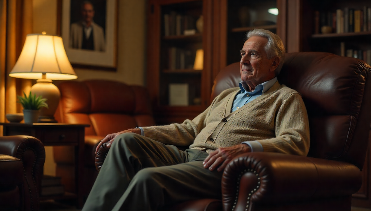 Leather and Wood Furniture Charm