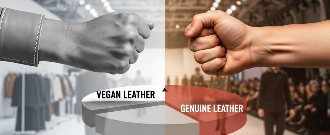 Vegan Leather vs Genuine Leather Market Share Fashion